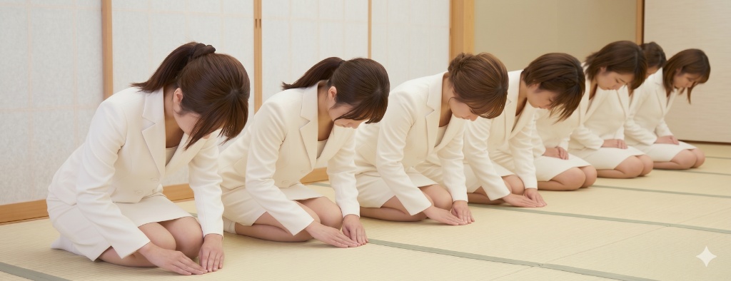 コンパニオン — おじぎのご挨拶
