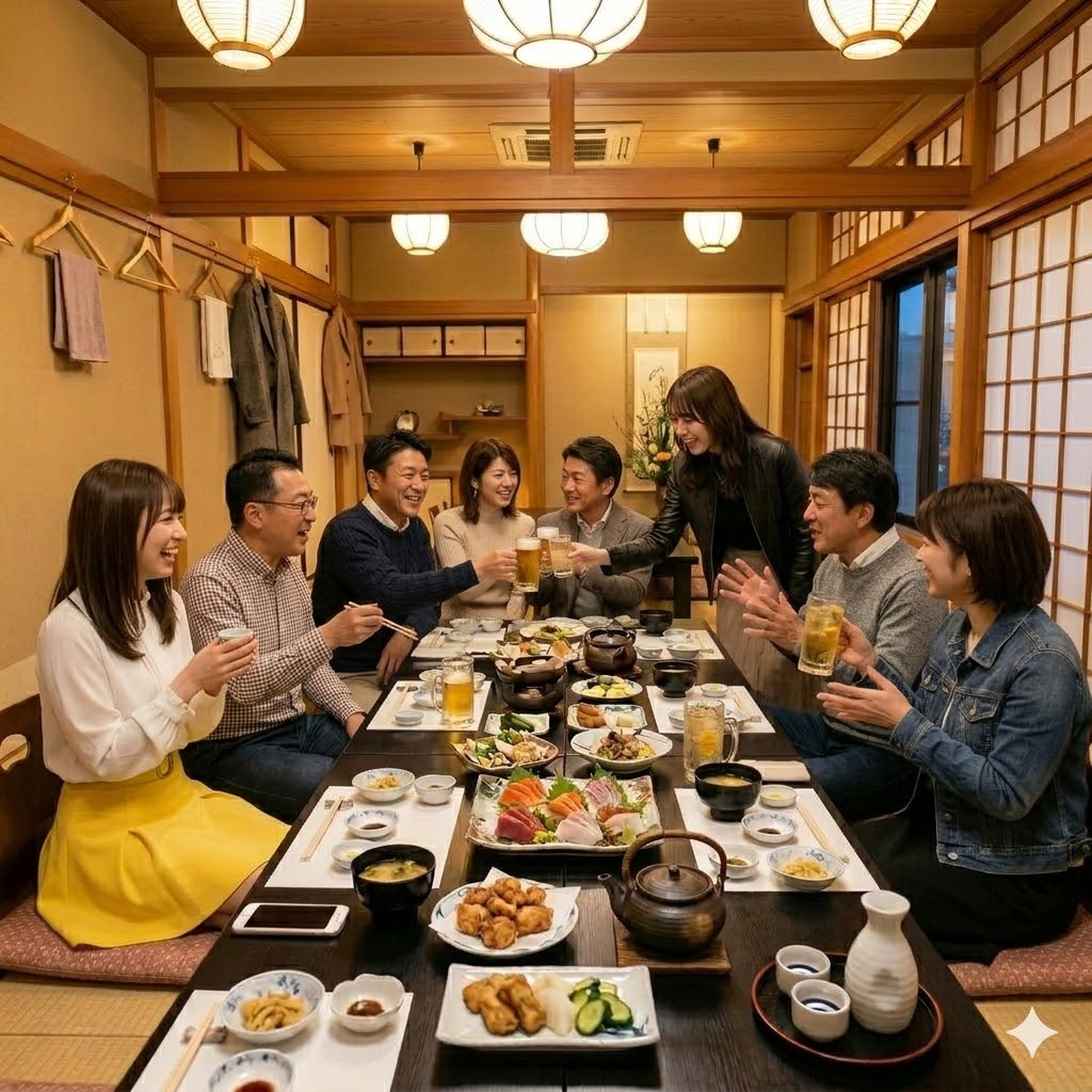 私服宴会コンパニオン 金沢の料亭での宴会