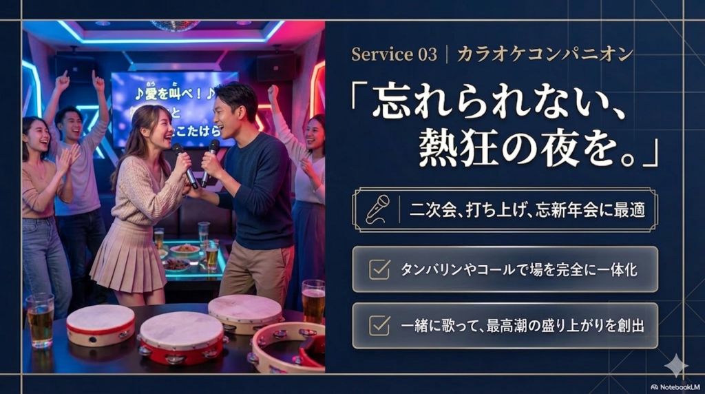 カラオケコンパニオン